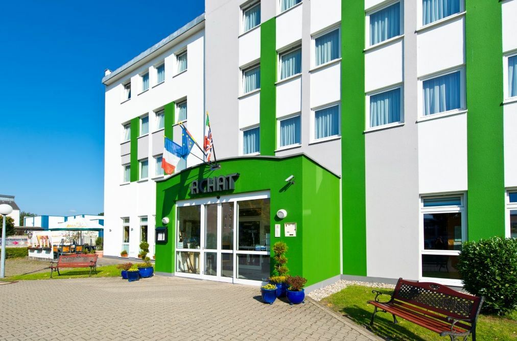 Achat Hotel Monheim Am Rhein Monheim am Rhein Exterior foto